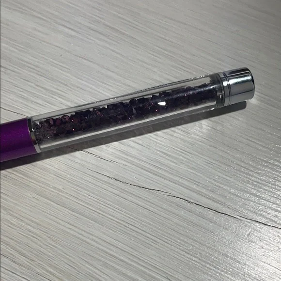 Swarovski Amethyst Crystal Ballpoint Pen In original packing. Never used. - Picture 3 of 5